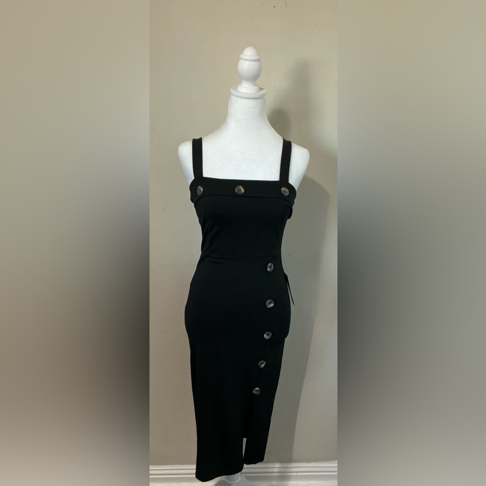 Shinestar Black Cocktail Dress